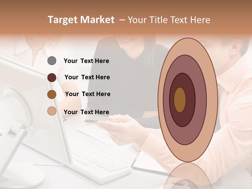 Idea Female Busy PowerPoint Template