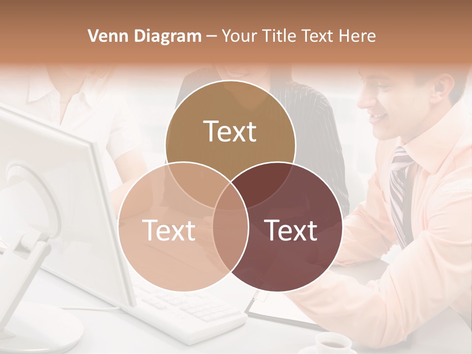 Idea Female Busy PowerPoint Template