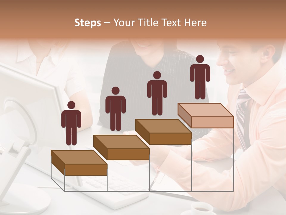 Idea Female Busy PowerPoint Template