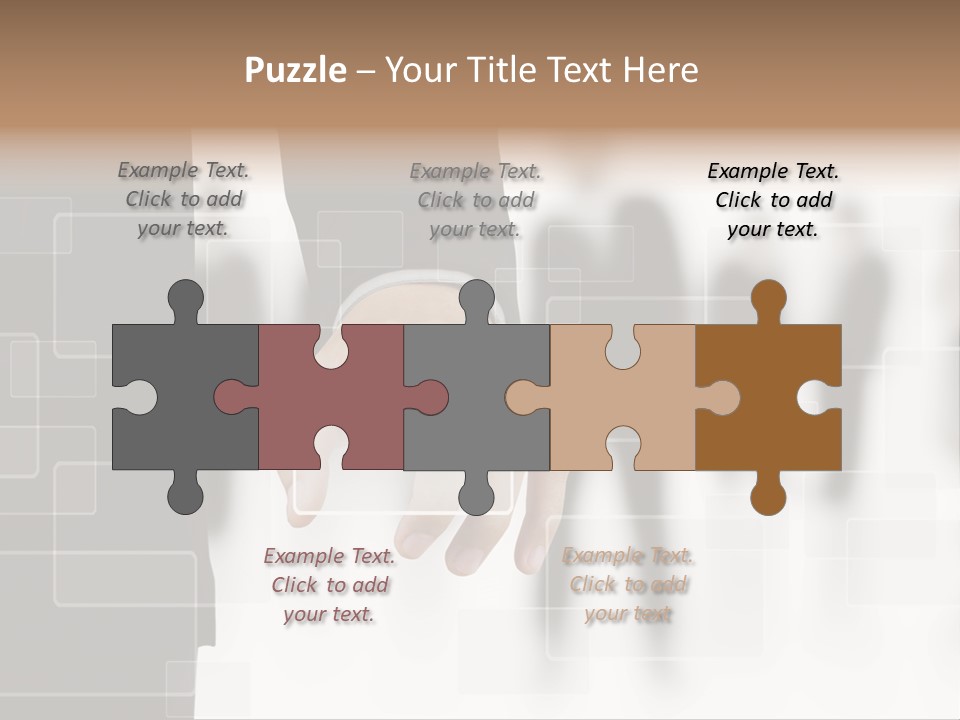 Digital Touchscreen Navigation PowerPoint Template