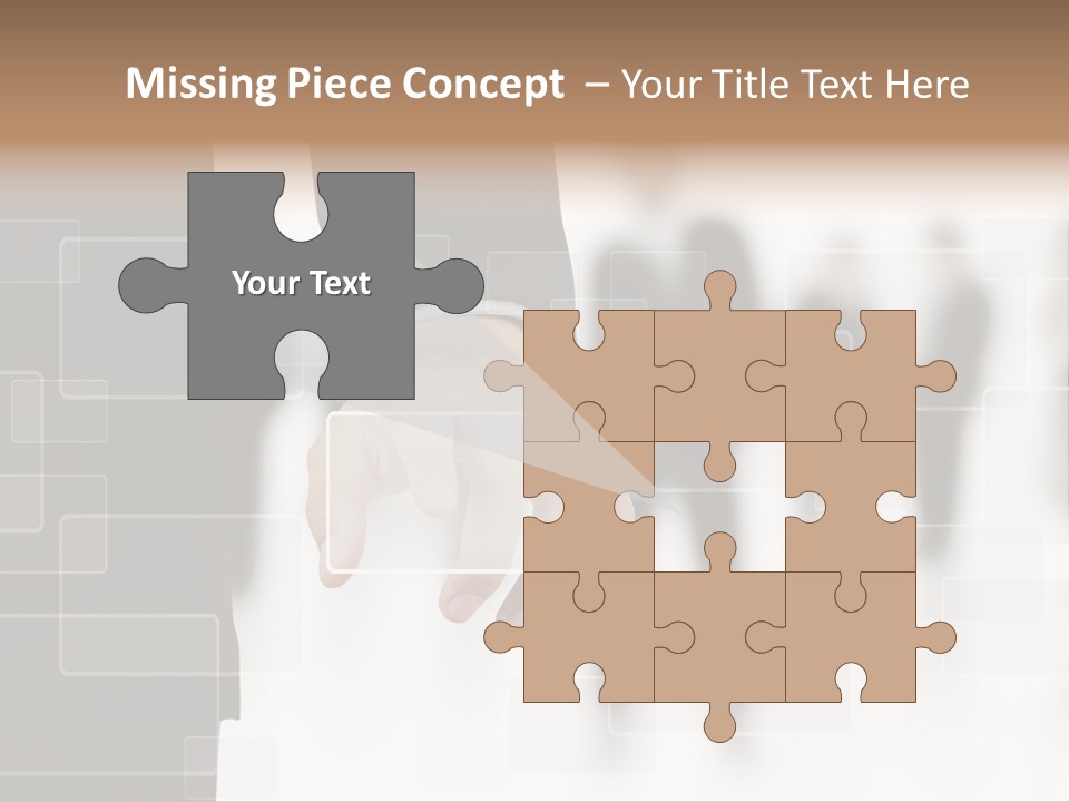 Digital Touchscreen Navigation PowerPoint Template