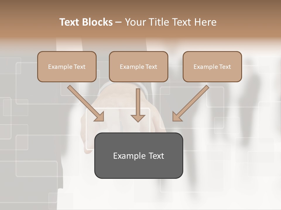 Digital Touchscreen Navigation PowerPoint Template