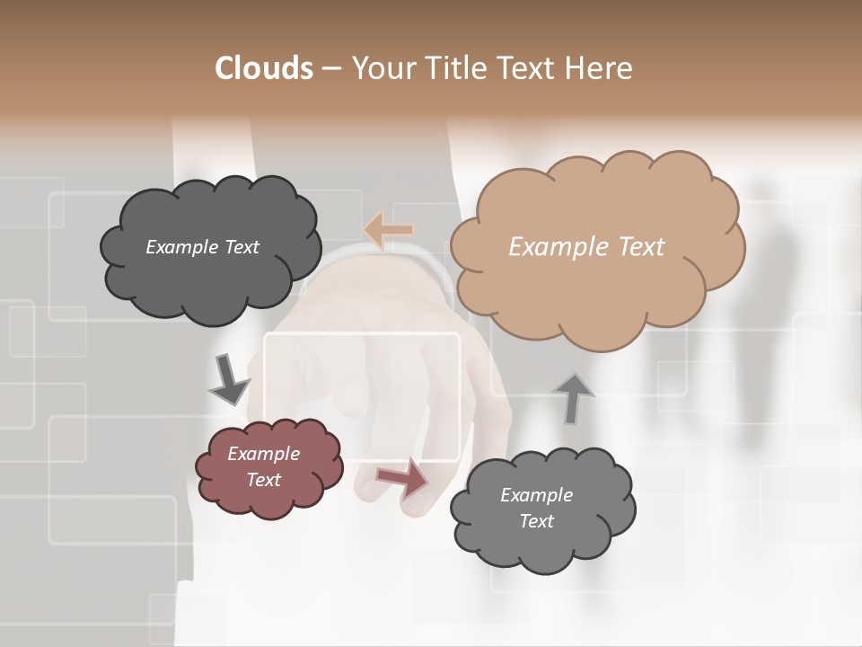 Digital Touchscreen Navigation PowerPoint Template