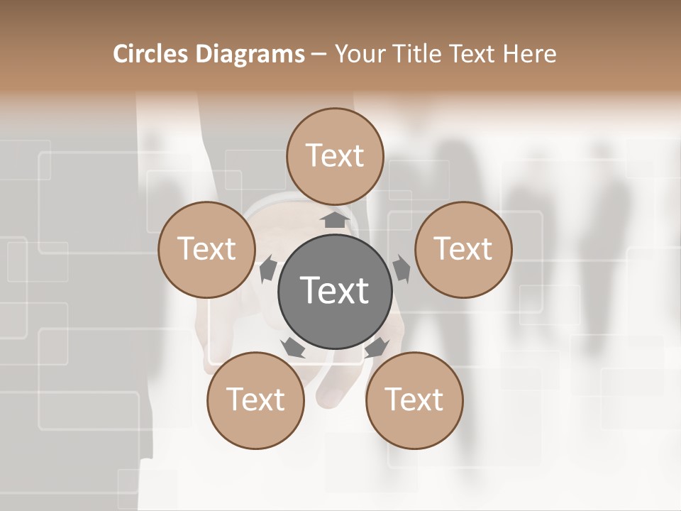 Digital Touchscreen Navigation PowerPoint Template