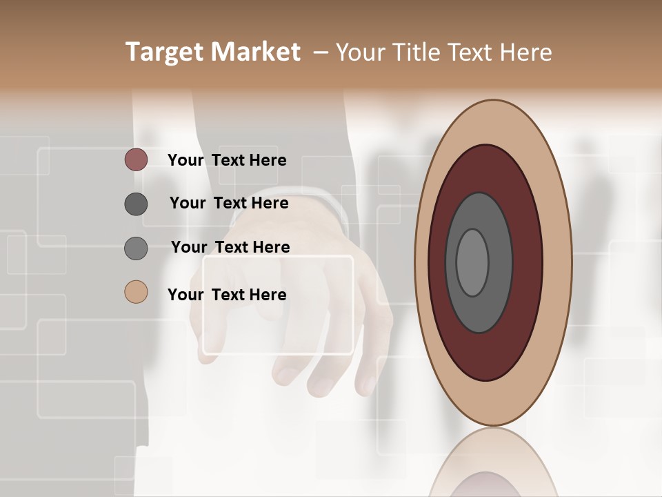 Digital Touchscreen Navigation PowerPoint Template