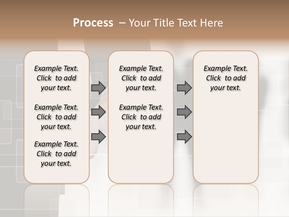 Digital Touchscreen Navigation PowerPoint Template