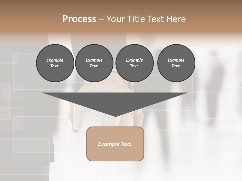 Digital Touchscreen Navigation PowerPoint Template