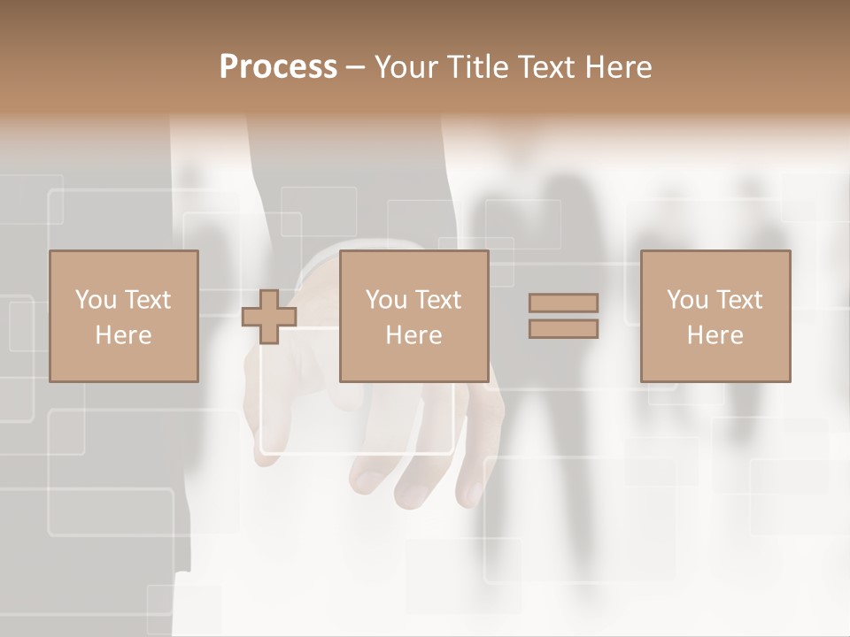 Digital Touchscreen Navigation PowerPoint Template