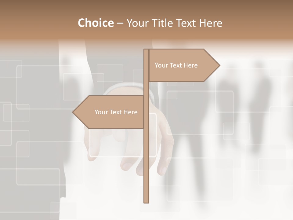 Digital Touchscreen Navigation PowerPoint Template