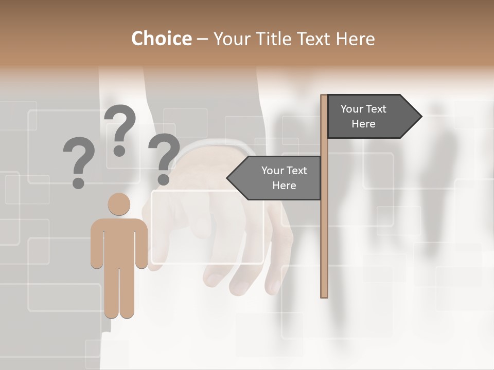 Digital Touchscreen Navigation PowerPoint Template