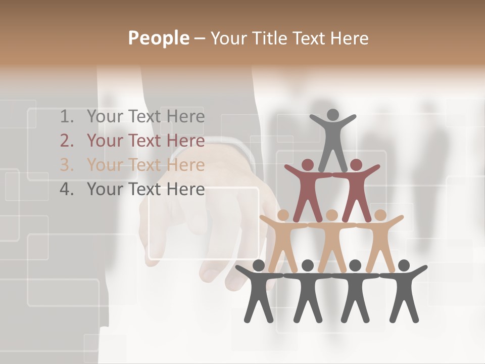 Digital Touchscreen Navigation PowerPoint Template