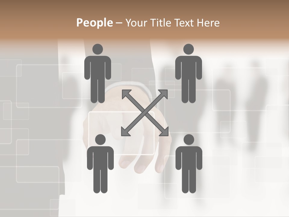 Digital Touchscreen Navigation PowerPoint Template