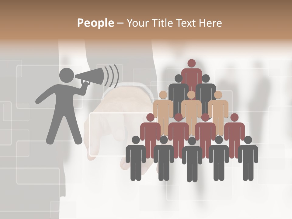 Digital Touchscreen Navigation PowerPoint Template