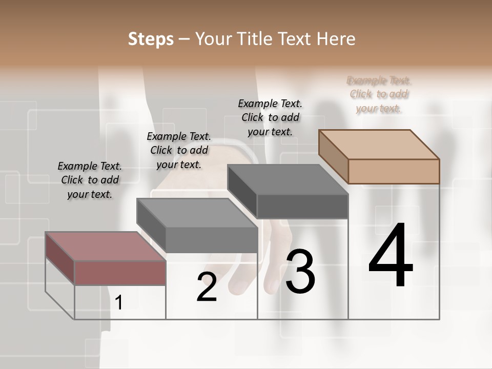 Digital Touchscreen Navigation PowerPoint Template