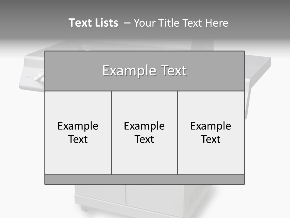 Cabinet Mangrill Large PowerPoint Template