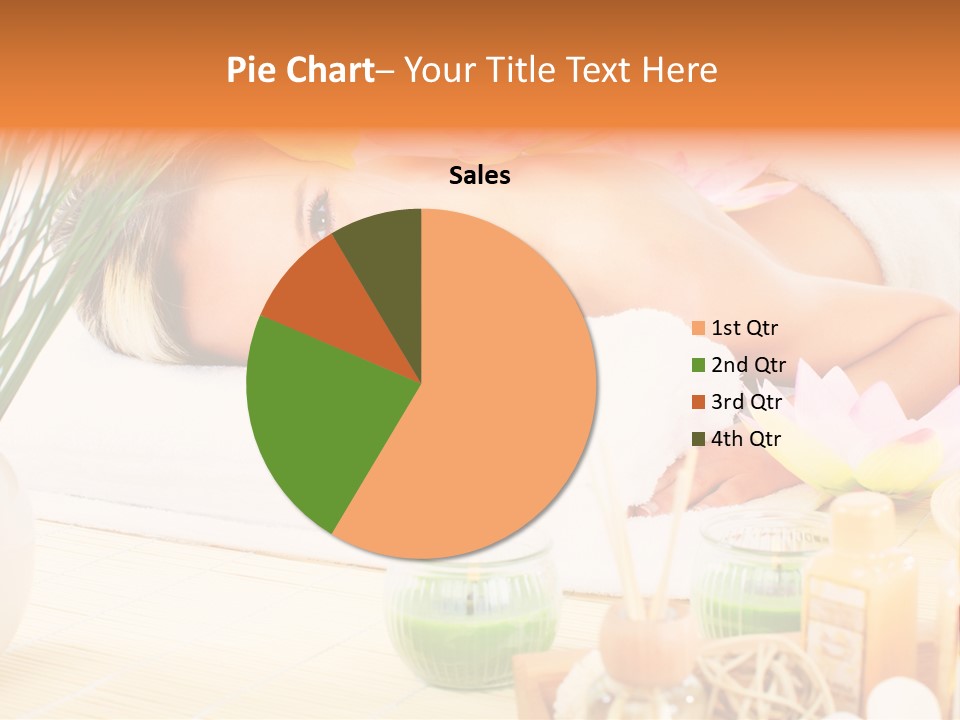 Calm Flower Woman PowerPoint Template