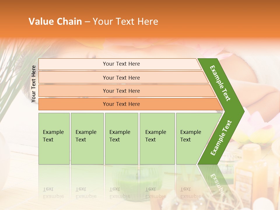 Calm Flower Woman PowerPoint Template