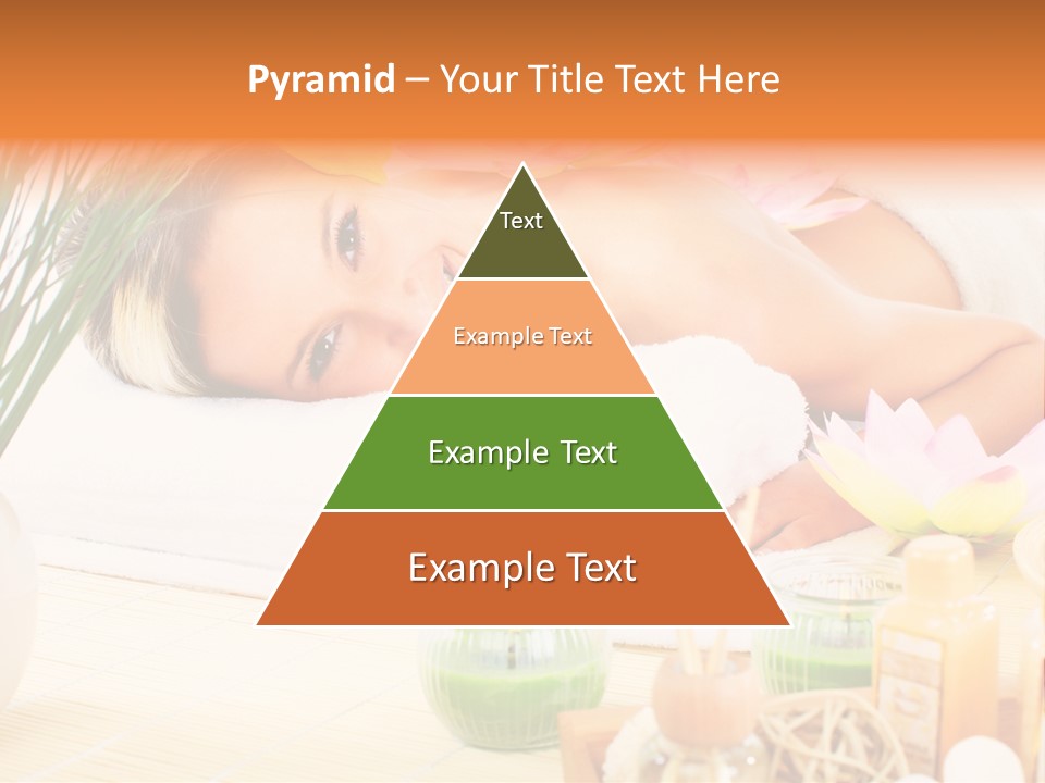 Calm Flower Woman PowerPoint Template