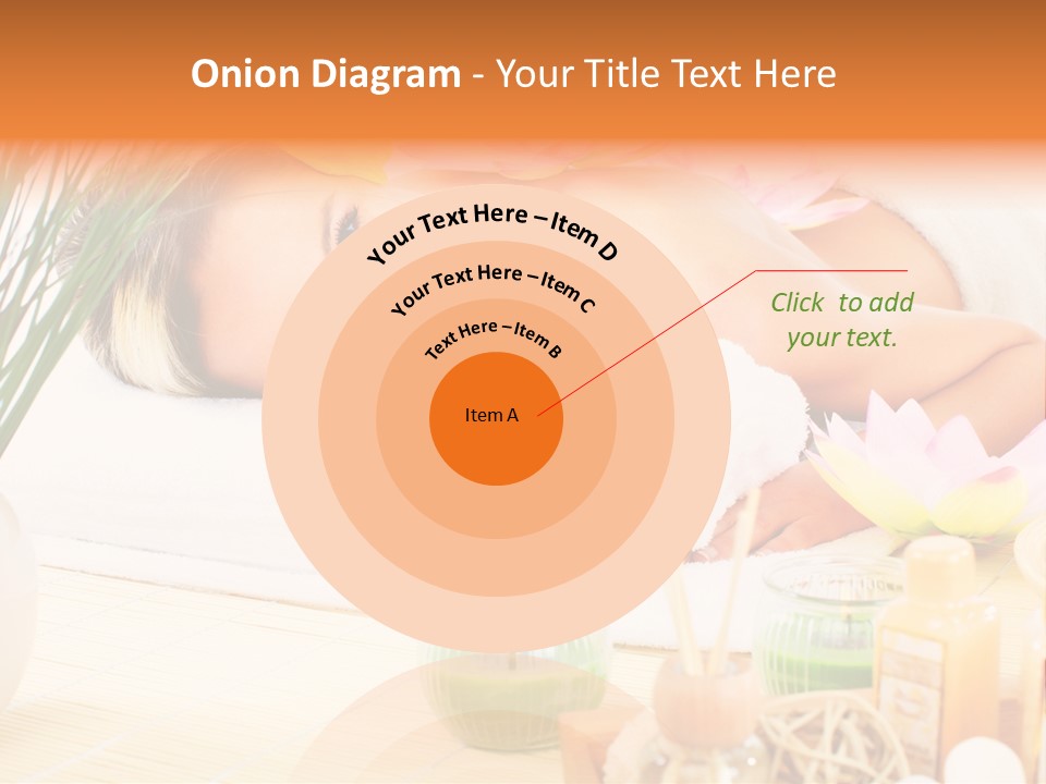 Calm Flower Woman PowerPoint Template