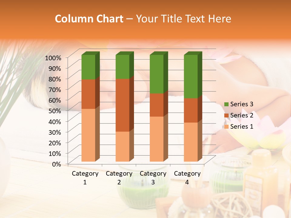 Calm Flower Woman PowerPoint Template