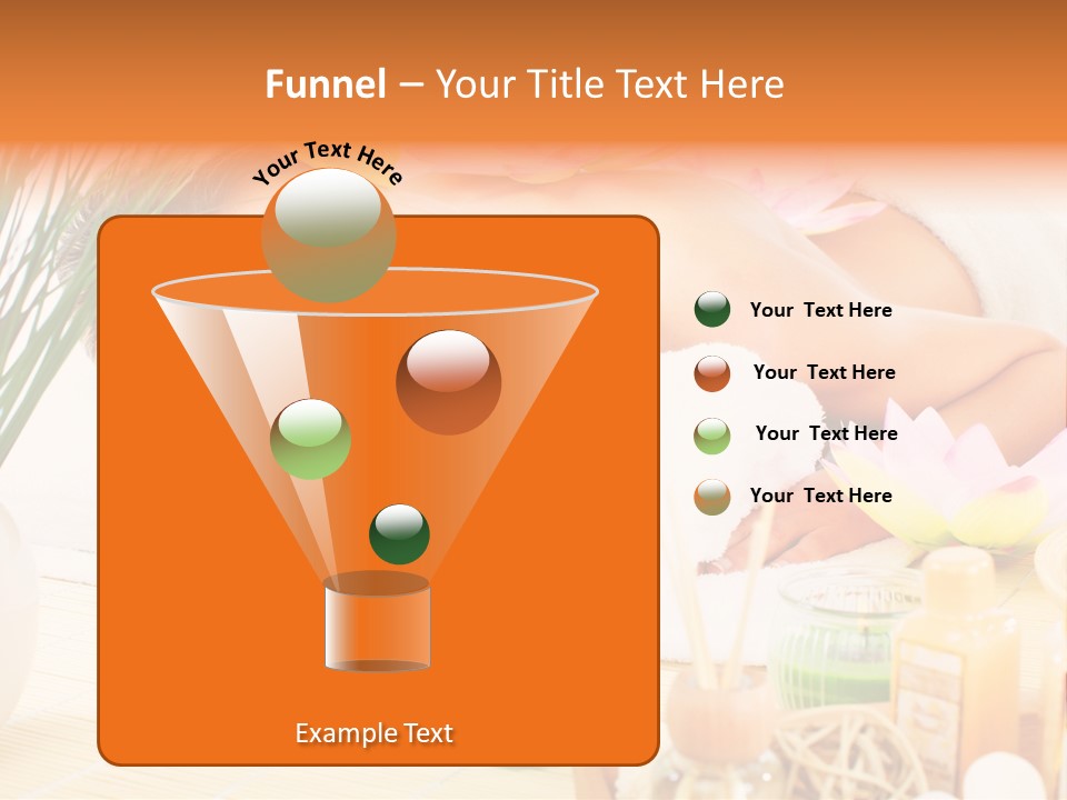 Calm Flower Woman PowerPoint Template