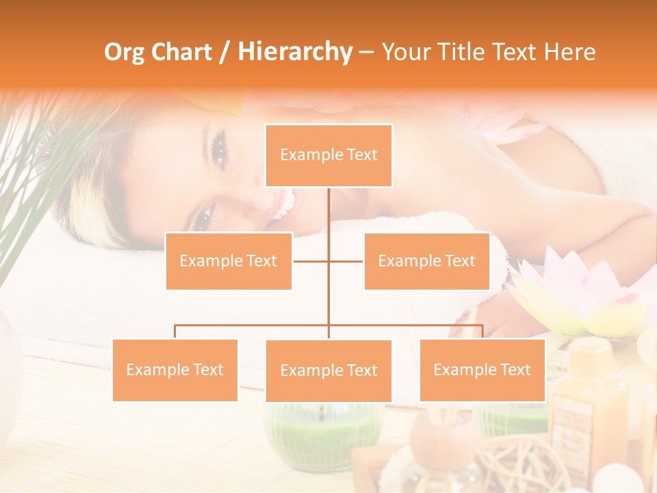 Calm Flower Woman PowerPoint Template