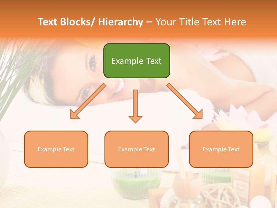 Calm Flower Woman PowerPoint Template