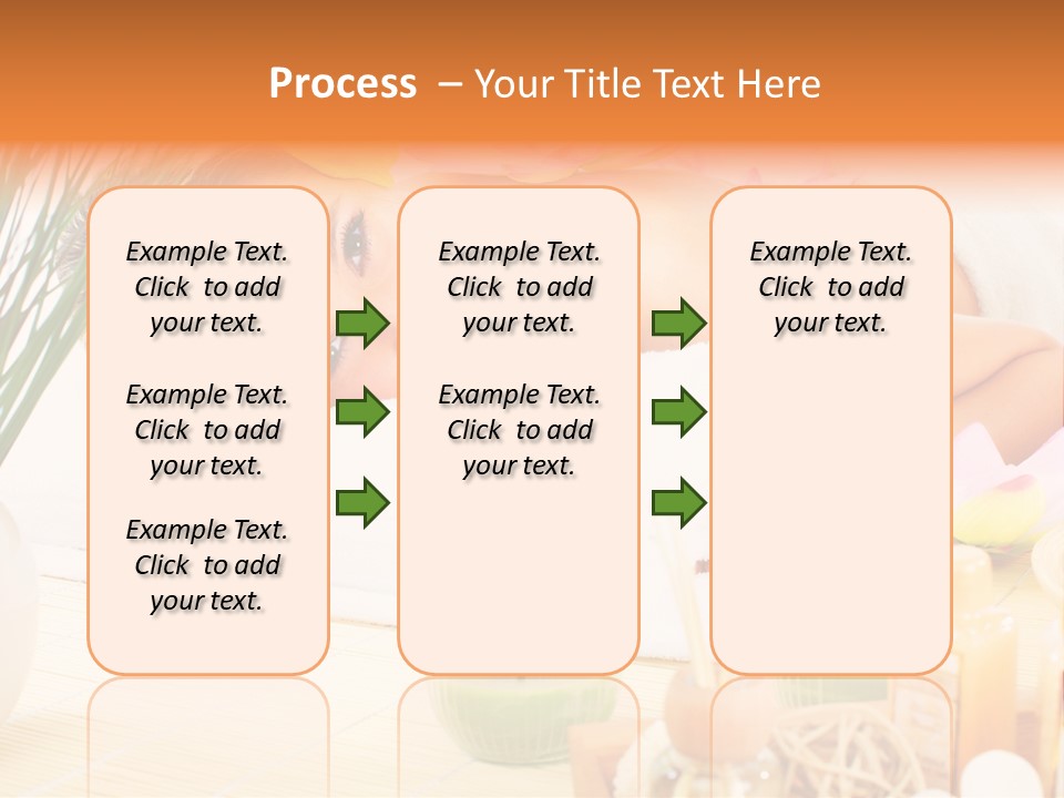Calm Flower Woman PowerPoint Template