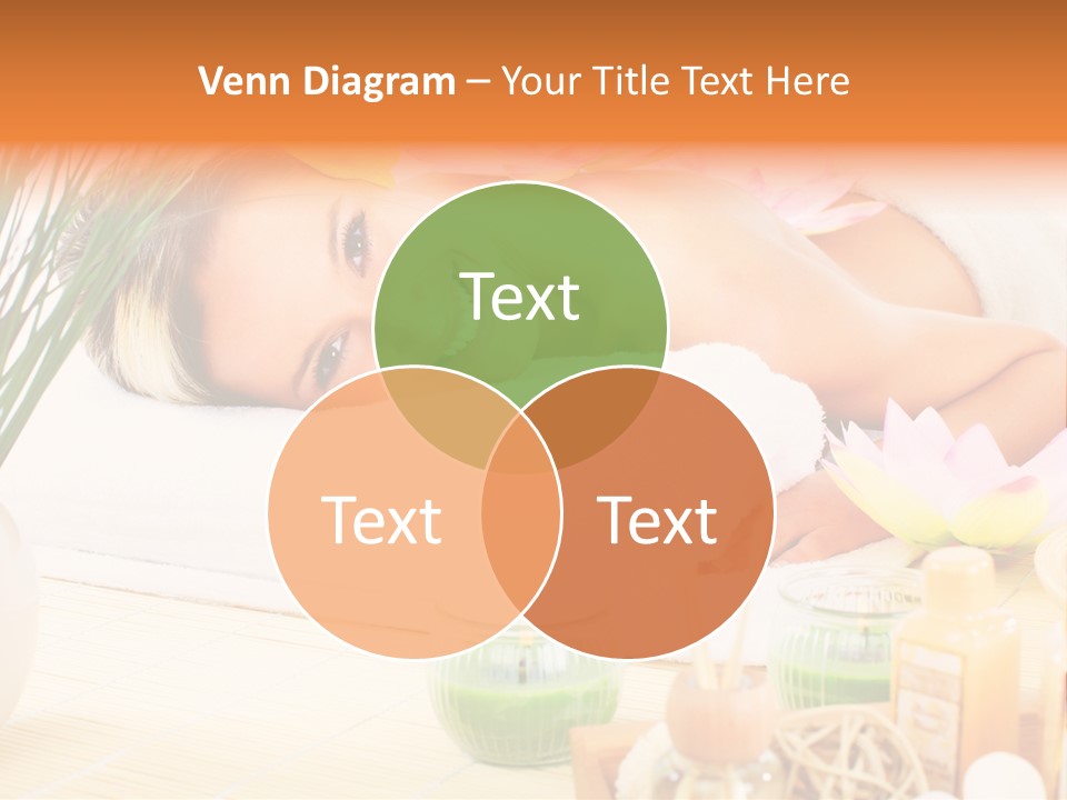 Calm Flower Woman PowerPoint Template