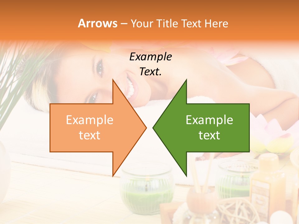 Calm Flower Woman PowerPoint Template