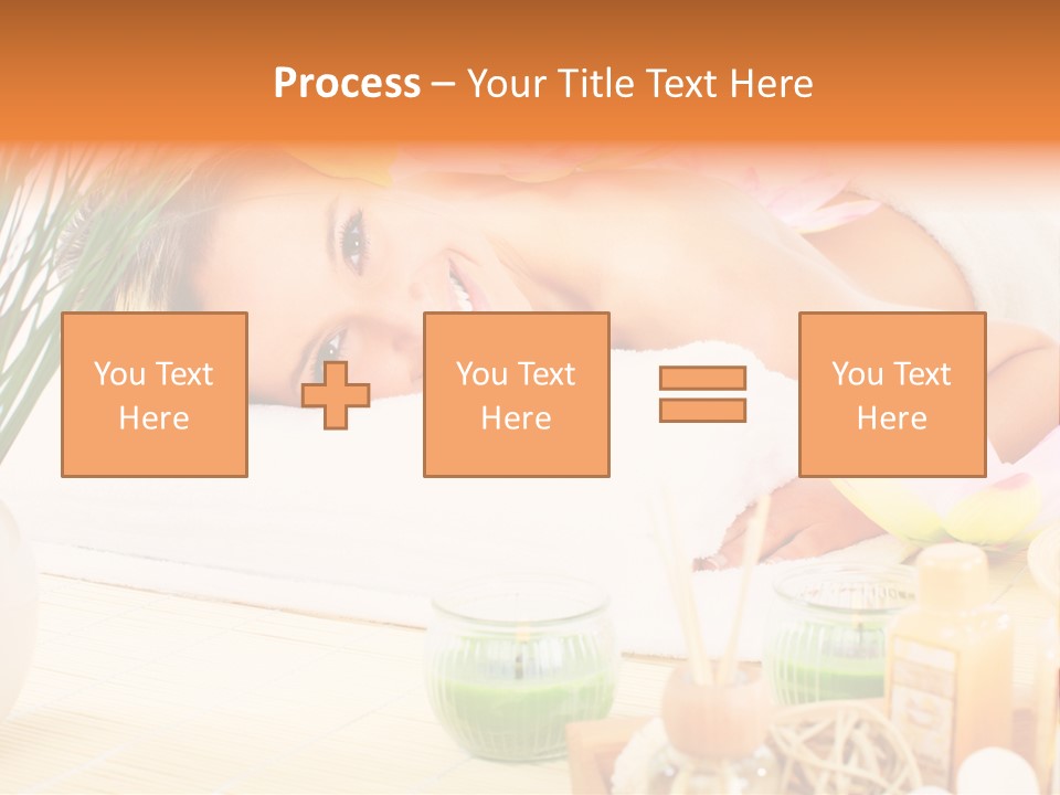 Calm Flower Woman PowerPoint Template