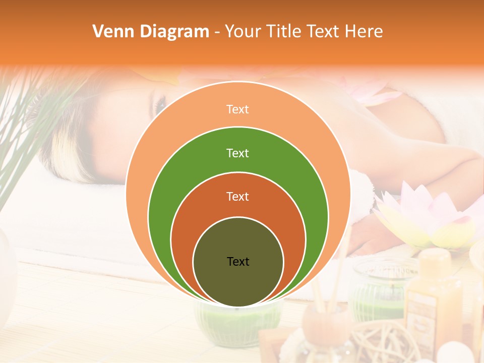 Calm Flower Woman PowerPoint Template