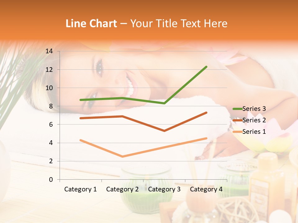 Calm Flower Woman PowerPoint Template