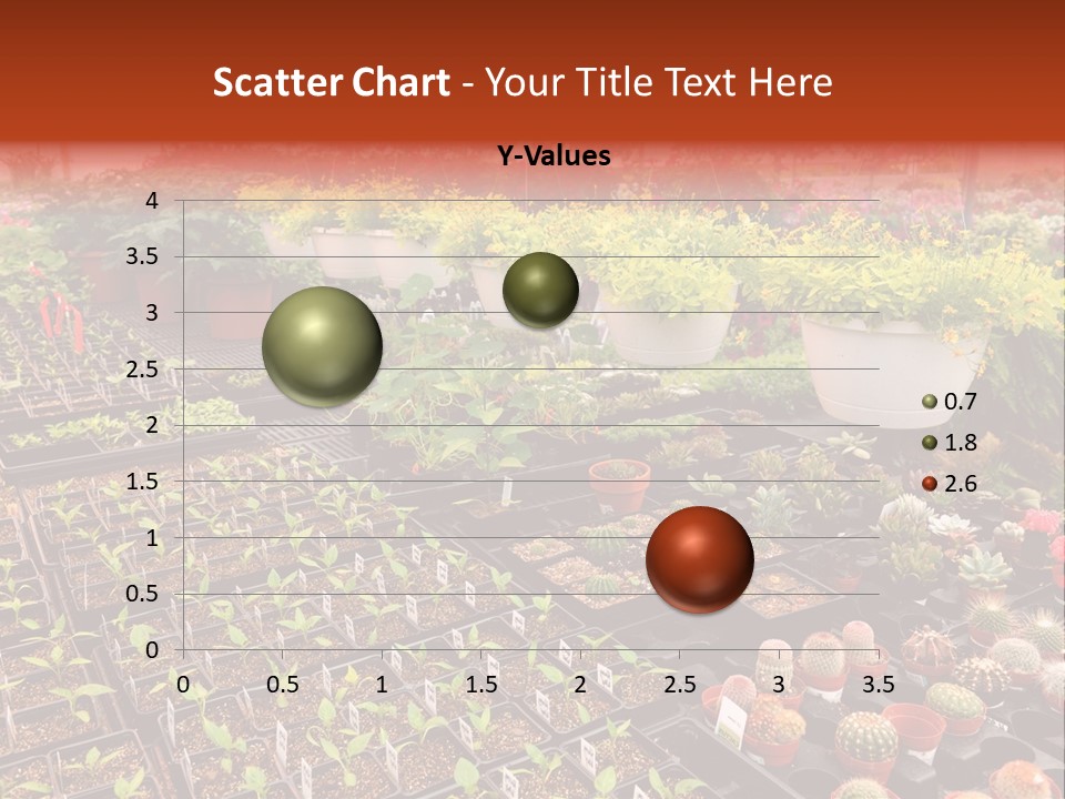 Flowers Center Outdoors PowerPoint Template