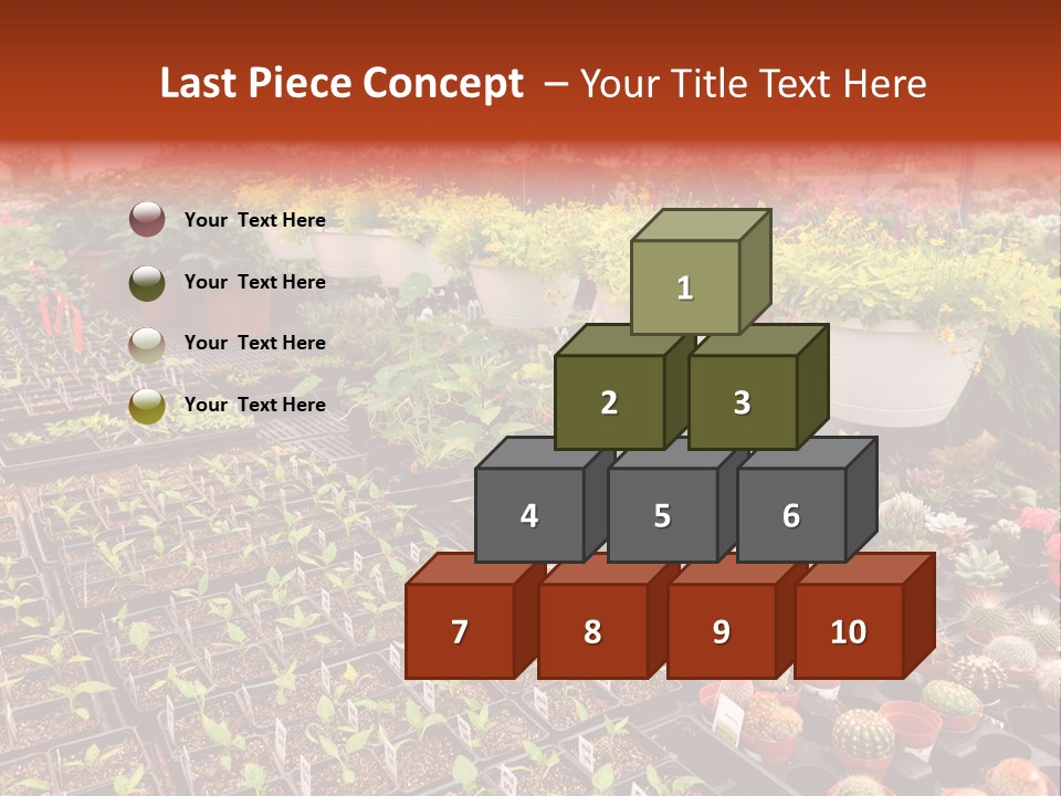 Flowers Center Outdoors PowerPoint Template