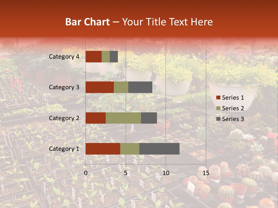 Flowers Center Outdoors PowerPoint Template