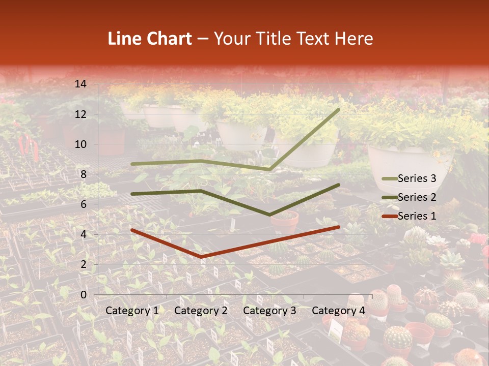 Flowers Center Outdoors PowerPoint Template
