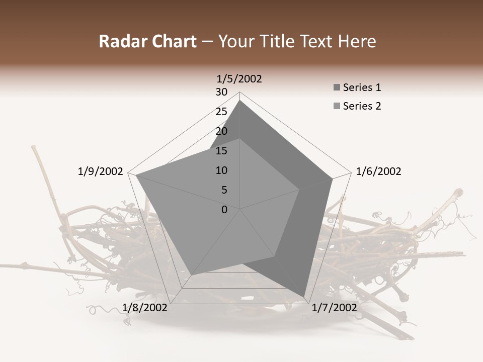 Webbed Beautiful Closeup PowerPoint Template