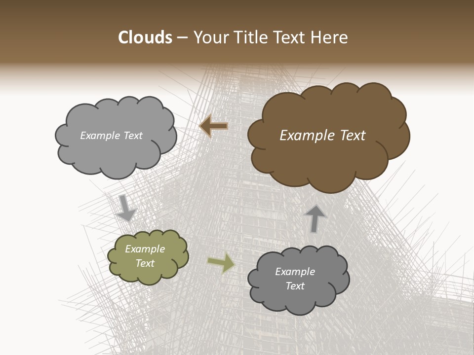 Construct China Structure PowerPoint Template