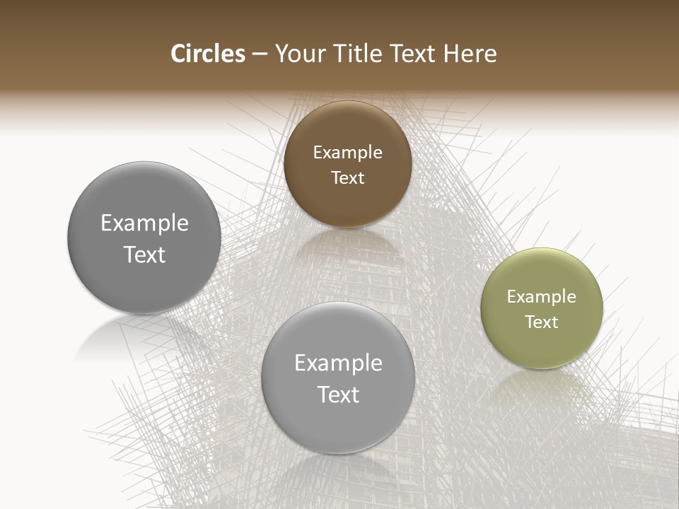 Construct China Structure PowerPoint Template