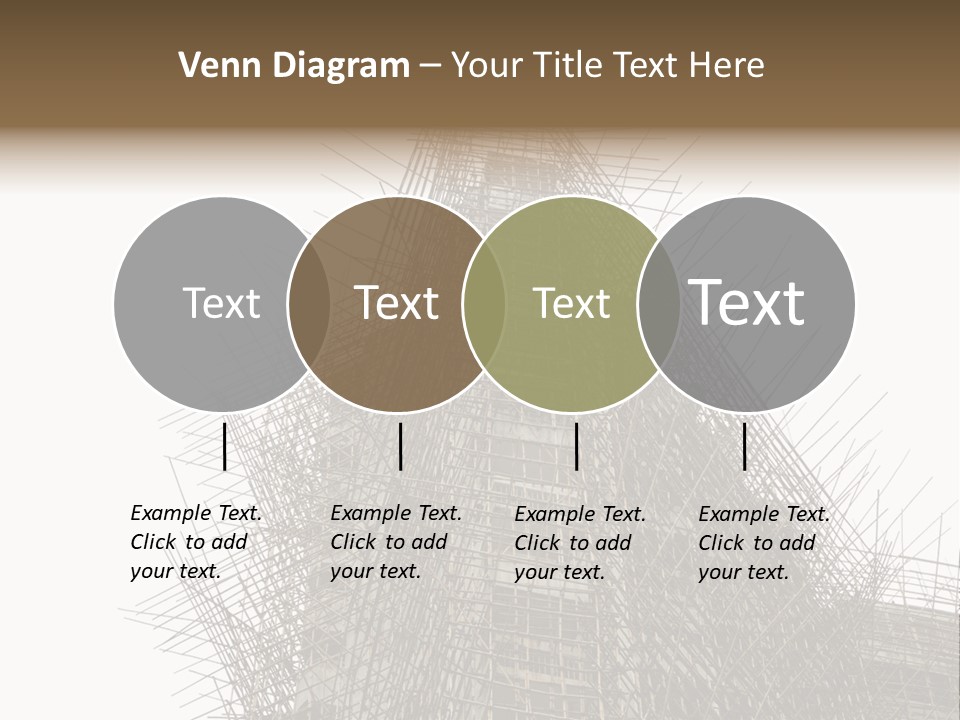 Construct China Structure PowerPoint Template