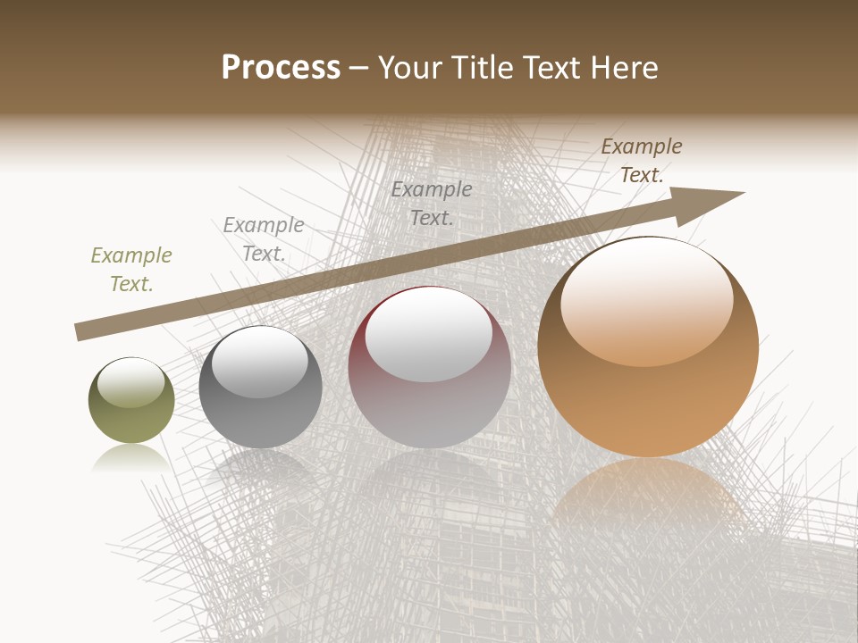 Construct China Structure PowerPoint Template