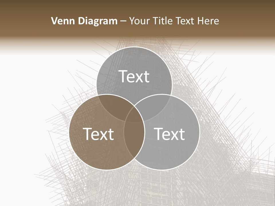 Construct China Structure PowerPoint Template