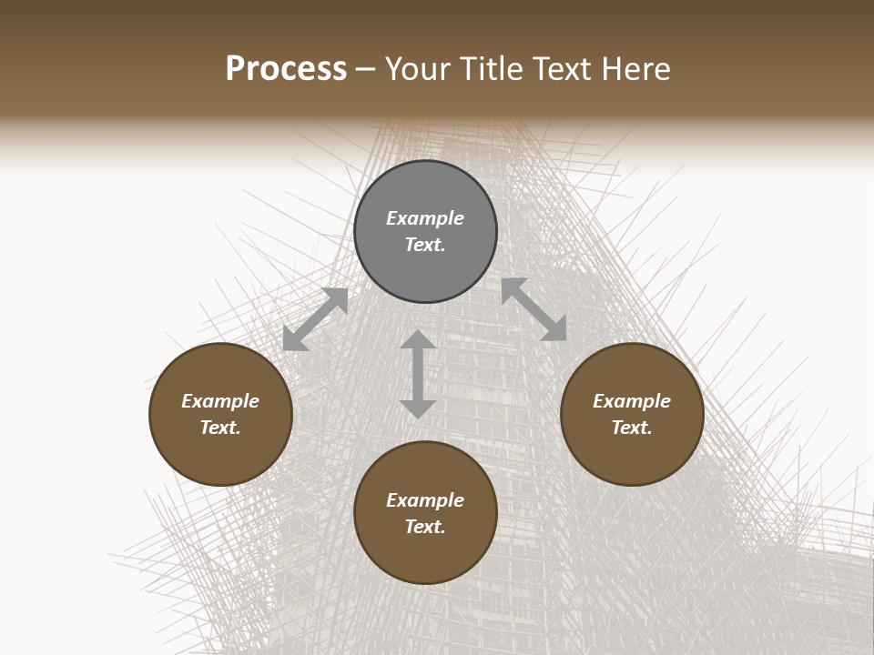 Construct China Structure PowerPoint Template