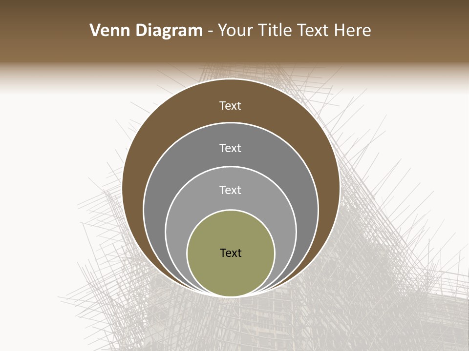 Construct China Structure PowerPoint Template
