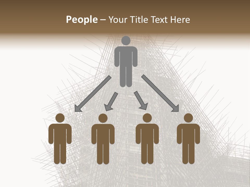 Construct China Structure PowerPoint Template