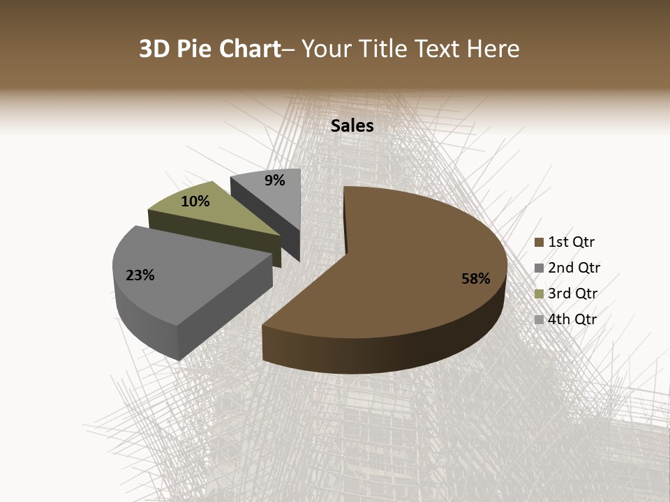 Construct China Structure PowerPoint Template