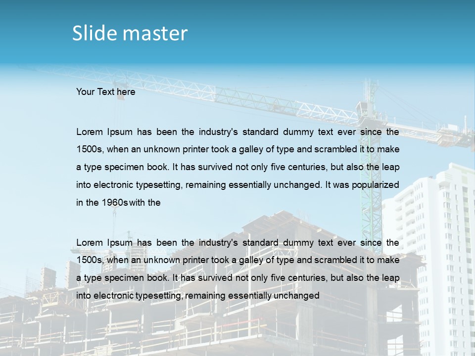Estate Wall Make PowerPoint Template