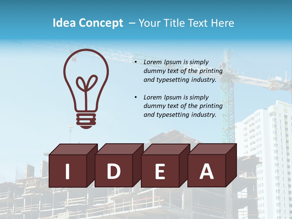 Estate Wall Make PowerPoint Template