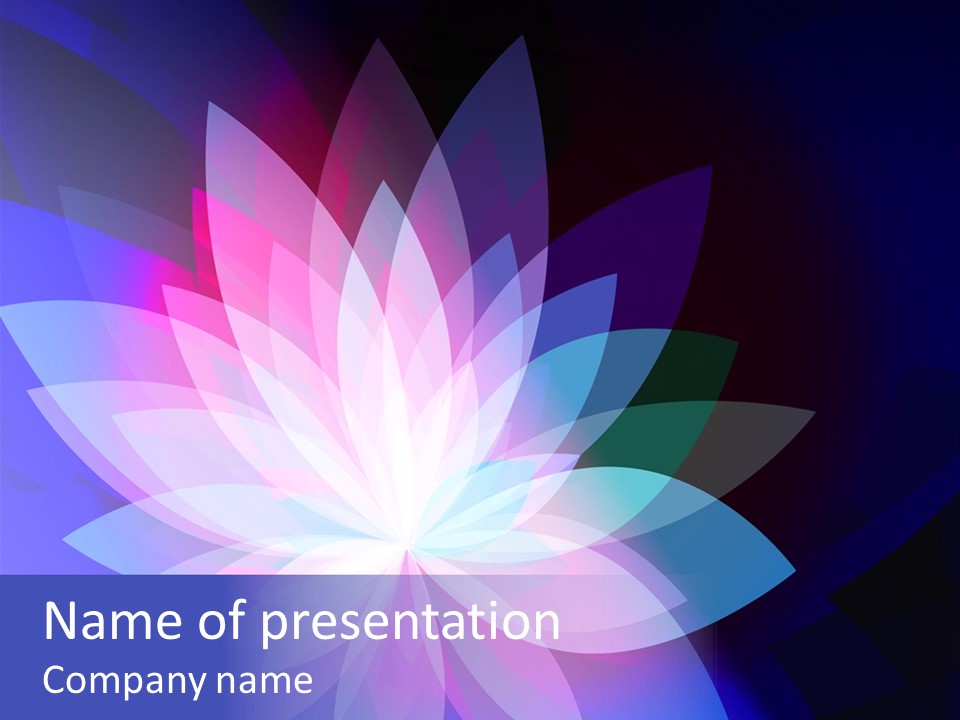 Spiritual Magical Life PowerPoint Template